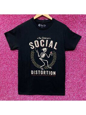 Social Distortion "Skelly" Graphic Punk Rock Band T-shirt Small